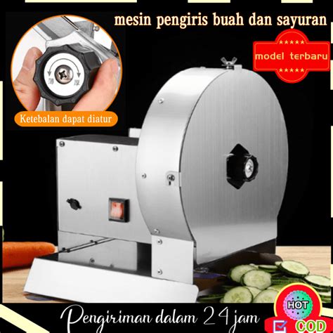 Jual Mesin Irisan Listrik Pemotong Sayuran Multi Fungsi Alat Pemotong