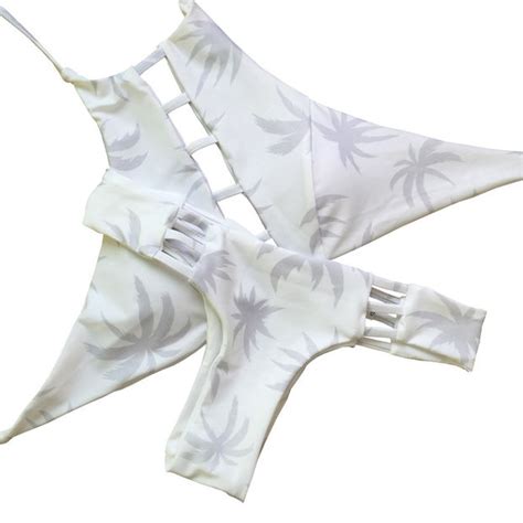 High Neck Bikini Bandage Swimwear Swimsuit On Luulla
