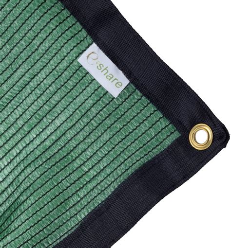 Amazon E Share Green Shade Cloth Taped Edge With Grommets