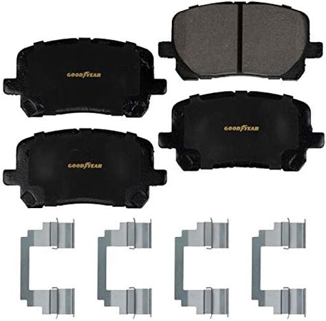 Amazon Brake Pads ECCPP D923 4pcs Front Ceramic Disc Brake Pads