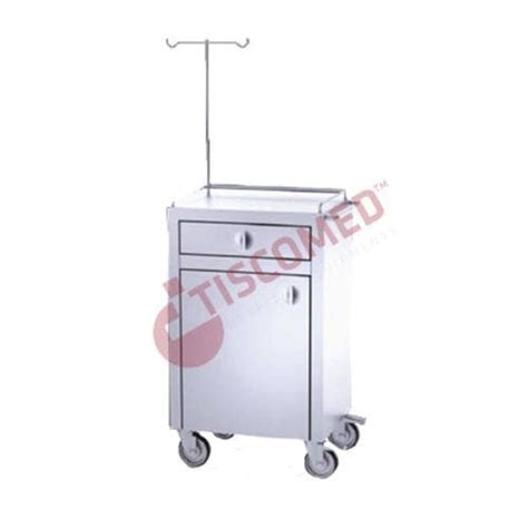 Carrinho Para Cuidados Intensivos TCDE 1545 Tiscomed Hospitalar