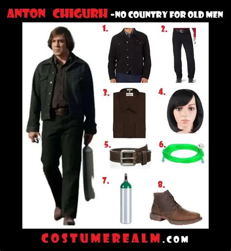 Anton Chigurh Costume - Costume Realm