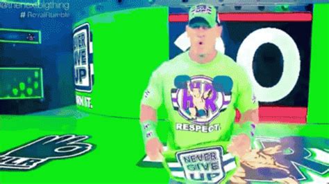 John Cena Never Give Up GIF - JohnCena NeverGiveUp Entrance - Discover ...