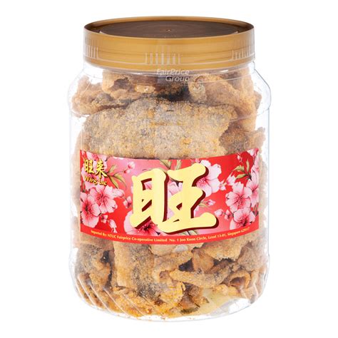 wang lye salted egg fish skin cracker ntuc fairprice