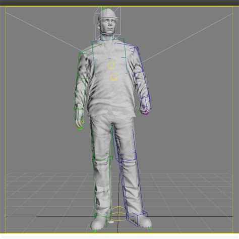 Worker S Lod S Aparejado Modelo D Fbx Max Free D