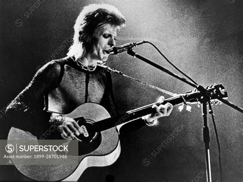 David Bowie, '70s. - SuperStock