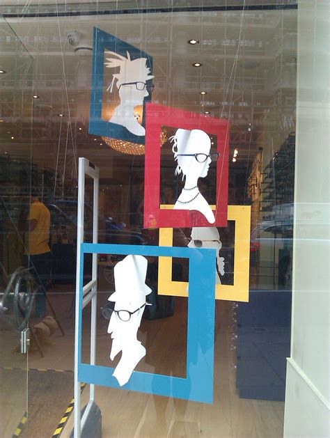 Eyewear Window Display Window Display Design Store Window Displays Library Displays Art