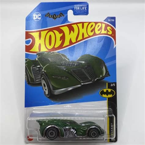 HOT WHEELS BATMAN 2 5 Batman Arkham Asylum Batmobile 32 250 Vert EUR 1 90 PicClick FR