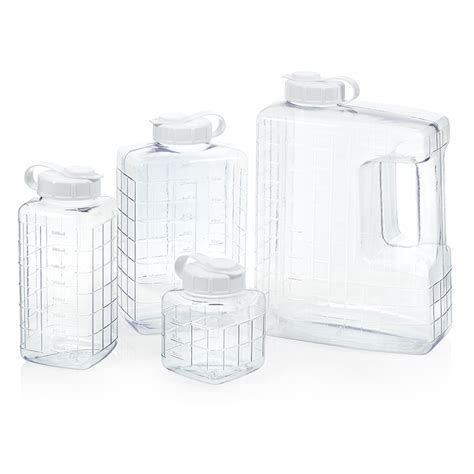 1 Gallon Clear View Refrigerator Bottle Arrow Home Products