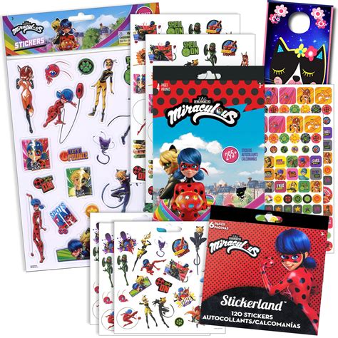 Buy Miraculous Ladybug and Cat Noir - Activity Bundle - Miraculous Ladybug Stickers, Miraculous ...