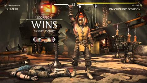 Mortal Kombat X Invasion Boss Scorpion Is Just Cheap Youtube