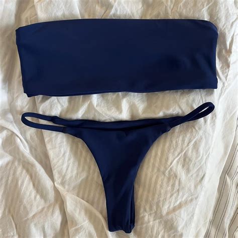 Handmade Bikini Set BRAND NEW Size Xs Skinny Strap Depop