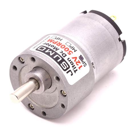 JSumo Titan Dc Gearhead Motor 12V 500 RPM SP DC Gear Motors Jsumo ...