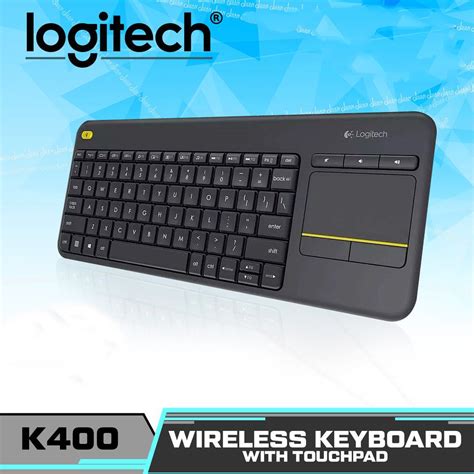 Logitech K Plus Wireless Touch Keyboard With Built In Multi Touch