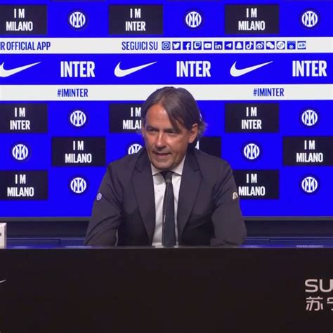 Inzaghi Vogliamo La Seconda Stella Faremo Il Possibile Per Lukaku