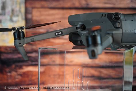 Dji Mavic Classic Und Dji Mavic Pro Drohnen Plakette Kennzeichen