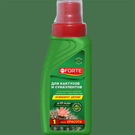 Удобрение Бона Форте для кактусов/суккулентов и алоэ: инструкция по ...