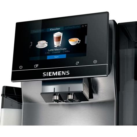 Siemens Tq D Eq Integral Vollautomat Edelstahl Schwarz