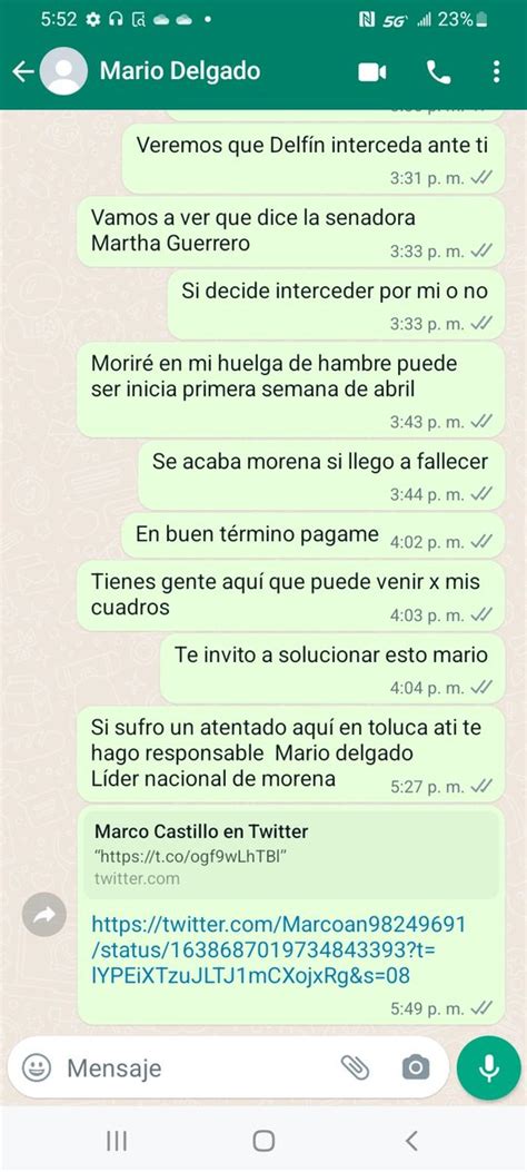 Marco Castillo On Twitter Cambie De Chip Para Mandar Este Mensaje A