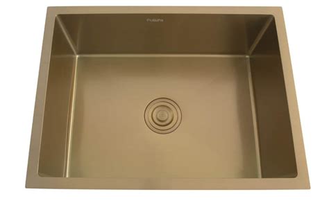 Stainless Steel Rose Gold Kitchen Sinks Futura Sink