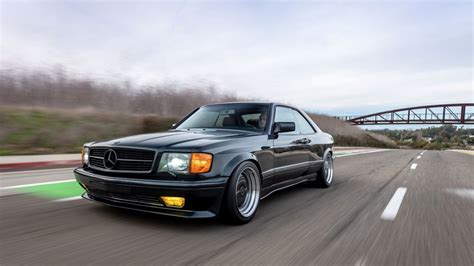 A Unique Restomod Widebody Mercedes 560 SEC Coupe Heads To Auction