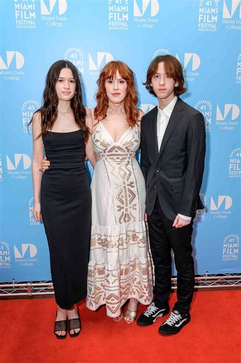 Molly Ringwald Made a Rare Red Carpet Appearance With Her Twins