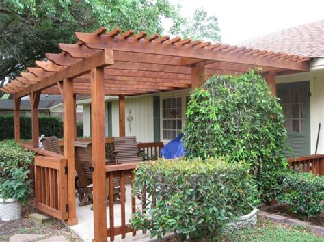 Free pergola plans attached house ~ Woodworking How TO