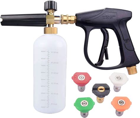 Amazon Jwgjw Adjustable Foam Cannon Pressure Washer Spray Nozzle