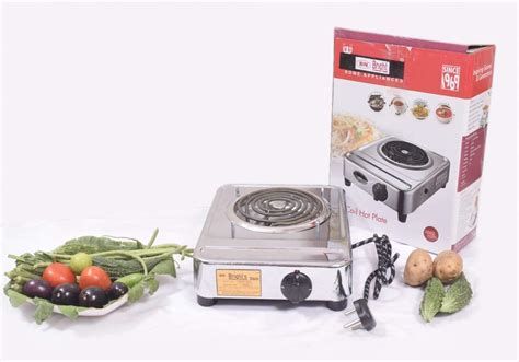 Buy BAJAJ VACCO Electric Coil Hot Plate Watt PC With Regulator HPC Long Body Radiant