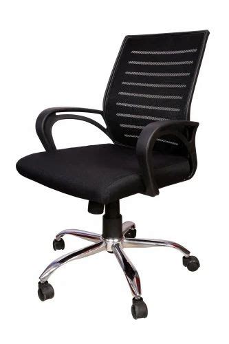 Rajpura Boom Medium Back Revolving Chair With Centre Tilt Mechanism In