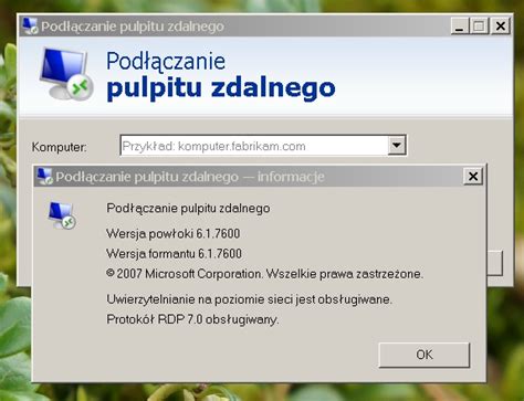 Jak skonfigurować Zdalny Pulpit z Windows 8 na XP Pro SP3