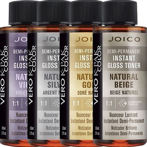 Joico Vero K Pak Color Demi Permanent Instant Gloss Toner Shades 2 Oz