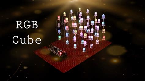 How To Make A Rgb Led Cube At Home Youtube