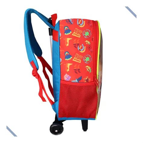 Morral Escolar Luxcel Escolar Turma Toy Story Play Time Color Rojo