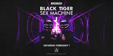 Black Tiger Sex Machine LANightLife