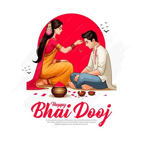 happy bhai dooj  happy bhai beej brother sister celebration social