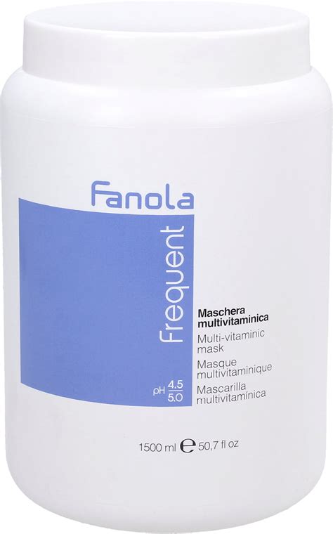 Fanola Frequent Pflegemaske Multivitamin 1 500 Ml Labelhair Onlineshop