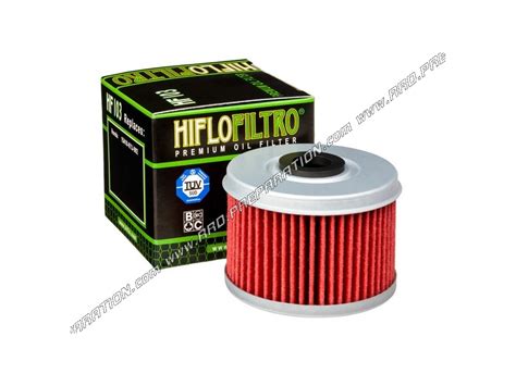 Filtre Huile Hiflo Hf Pour Moto Quad Honda Crf Cb R