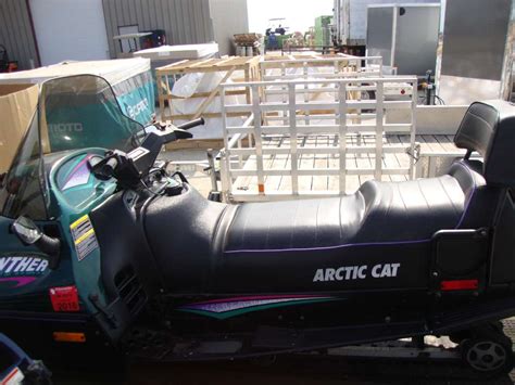 Used 1996 Arctic Cat Panther 2 Up Snowmobiles In Francis Creek Wi