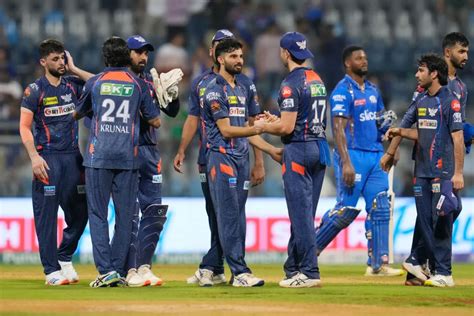 MI vs LSG रहत और नमन क तफन पर गई बकर लखनऊ जतकर भ पलऑफ