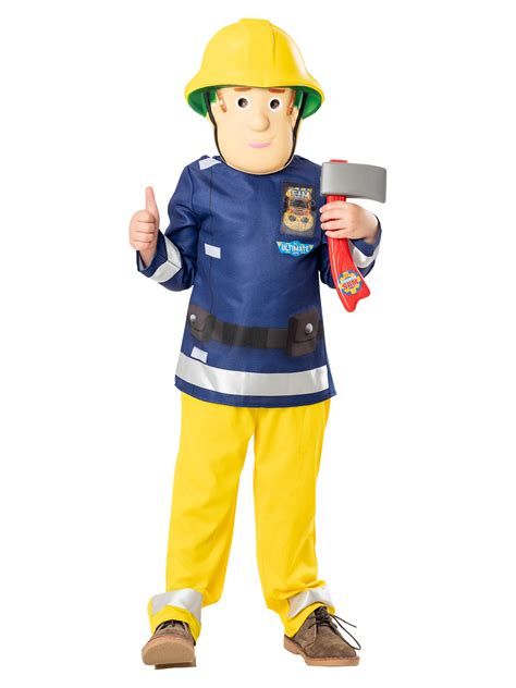 Kids Fireman Sam Costume