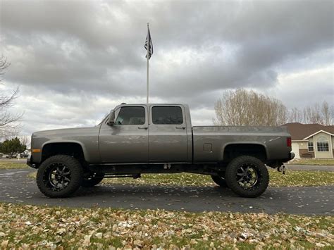 1986 Chevrolet K30 Pickup Grey 4wd Automatic Classic Chevrolet K30