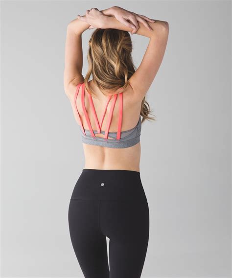 Lululemon Energy Bra Exhale Heathered Slate Lulu Fanatics