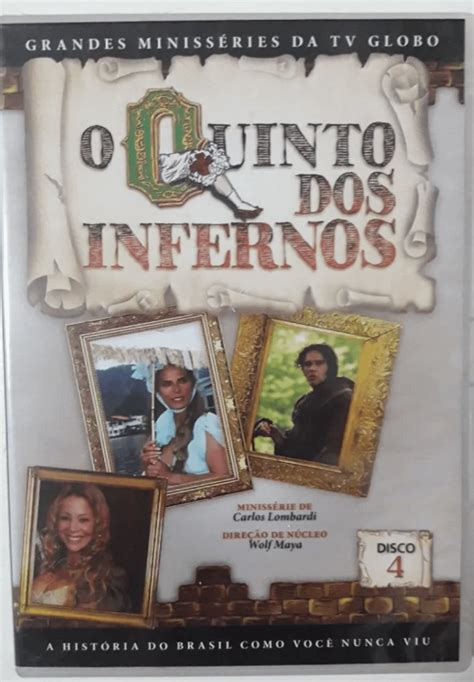 Dvd Original Minissérie O Quinto Dos Infernos Disco 4 Filme e Série