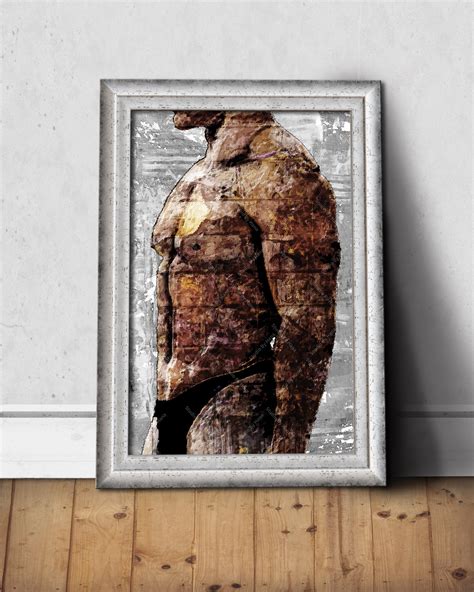 Gay Wall Art Male Nude Print Erotic Wall Art Male Nude Gay Etsy