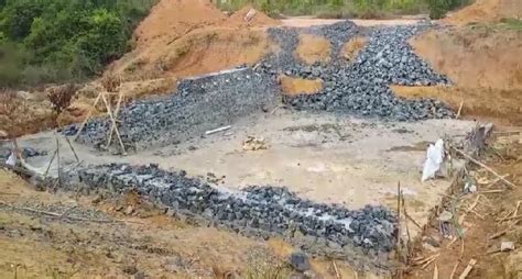 Progres Embung Gunung Cempaka Melamban