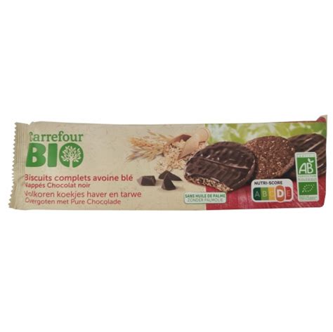 Galletas De Avena Con Chocolate Negro Ecol Gicas Carrefour Bio G