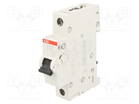 2CDS251001R0064 ABB - Circuit breaker | 230/400VAC; Inom: 6A; Poles: 1 ...