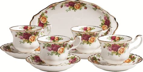 Royal Doulton Old Country Roses Piece Tea Set Tray Mostly