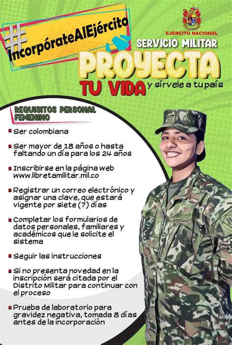 Conozca Los Requisitos Para Prestar Servicio Militar Ej Rcito